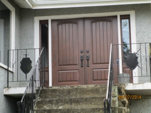door, trim, siding, windows,