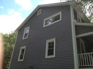 windows, siding, insulation, trim, gutters