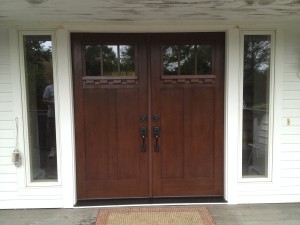 door, windows, siding, insulation